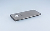 Dafoni Aircraft Samsung Galaxy S6 Edge Ultra nce effaf Siyah Silikon Klf - Resim: 2