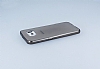 Dafoni Aircraft Samsung i9800 Galaxy S6 Ultra nce effaf Siyah Silikon Klf - Resim 1