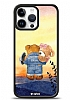 Dafoni Art iPhone 14 Pro Max Sunset Teddy Bears Klf