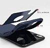 Dafoni Business Shield iPhone X / XS Lacivert Silikon Klf - Resim 2
