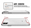 Dafoni Clear Hard iPhone XR Ultra Koruma Klf - Resim 4