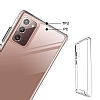 Dafoni Clear Hard Samsung Galaxy Note 20 Sper Koruma Klf - Resim: 3