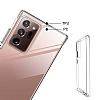 Dafoni Clear Hard Samsung Galaxy Note 20 Ultra Sper Koruma Klf - Resim: 3