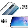 Dafoni Clear Hard Samsung Galaxy S20 Sper Koruma Klf - Resim: 4