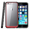Dafoni Color Side iPhone 6 Plus / 6S Plus Kristal Krmz Klf - Resim 3