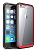 Dafoni Color Side iPhone 6 Plus / 6S Plus Kristal Krmz Klf - Resim 2