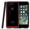 Dafoni Color Side iPhone 7 Plus / 8 Plus Kristal Krmz Klf - Resim 9