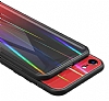 Dafoni Colorful iPhone 6 Plus / 6S Plus Cam Krmz Klf - Resim 1