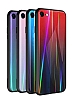 Dafoni Colorful iPhone 6 Plus / 6S Plus Cam Krmz Klf - Resim 2