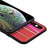 Dafoni Colorful iPhone XS Max Cam Yeil Klf - Resim: 1