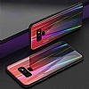 Dafoni Colorful Samsung Galaxy Note 9 Cam Krmz Klf - Resim 2