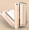 Dafoni Crystal Dream iPhone 6 / 6S Gold Tal Kenarl Silikon Klf - Resim: 4