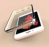 Dafoni Crystal Dream iPhone 6 / 6S Gold Tal Kenarl Silikon Klf - Resim: 6
