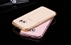 Dafoni Crystal Dream Samsung Galaxy S6 Edge Tal Pembe Silikon Klf - Resim: 5