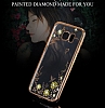 Dafoni Crystal Dream Samsung Galaxy S6 Tal Rose Gold effaf Silikon Klf - Resim 4