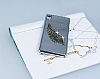 Dafoni Eagle Wings Sony Xperia Z3 Silver Metal Rubber Klf - Resim: 2