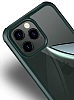 Dafoni Extra iPhone 12 360 Derece Koruma Cam Yeil Klf - Resim: 4