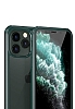 Dafoni Extra iPhone 12 Pro 360 Derece Koruma Cam Siyah Klf - Resim 1