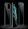 Dafoni Extra iPhone 13 Mini 360 Derece Koruma Cam Siyah Klf - Resim: 4