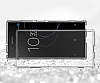 Dafoni Fit Hybrid Sony Xperia XA1 Plus Ultra Koruma Rose Gold Silikon Kenarl effaf Klf - Resim 1
