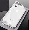 Dafoni Glass Guard iPhone 7 / 8 Metal Kenarl Cam Siyah Klf - Resim 2