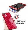 Dafoni Glass Guard iPhone 6 / 6S Desenli Cam Pembe Klf - Resim: 2