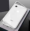 Dafoni Glass Guard iPhone 6 Plus / 6S Plus Metal Kenarl Cam Krmz Klf - Resim: 4