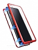 Dafoni Glass Guard Samsung Galaxy A50 Metal Kenarl Cam Krmz Klf - Resim: 1
