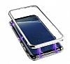 Dafoni Glass Guard Samsung Galaxy S9 Metal Kenarl Cam Siyah Klf - Resim 3