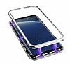 Dafoni Glass Guard Samsung Galaxy S9 Plus Metal Kenarl Cam Siyah Klf - Resim 3