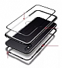 Dafoni Glass Guard Xiaomi Mi 8 Lite Metal Kenarl Cam Siyah Klf - Resim: 1