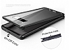 Dafoni Glass Shield Samsung Galaxy Note 8 Siyah Silikon Kenarl Cam Klf - Resim: 2