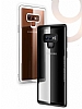 Dafoni Glass Shield Samsung Galaxy Note 9 Silikon Kenarl Cam Siyah Klf - Resim 1