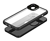 Dafoni Glass Wiev iPhone 13 Pro Max Kamera Korumal Siyah Cam Klf - Resim 2