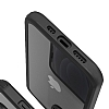 Dafoni Glass Wiev iPhone 13 Pro Max Kamera Korumal Siyah Cam Klf - Resim 1