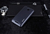 Dafoni HTC Desire 510 Metallic Thin Dark Silver Rubber Klf - Resim: 1