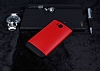 Dafoni HTC One M8 Slim Power Krmz Klf - Resim 2
