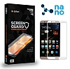 Dafoni Huawei Mate 8 Nano Premium Beyaz Ekran Koruyucu