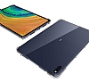 Dafoni Hummer Huawei MatePad 10.4 Ultra Koruma Silikon Kenarl effaf Klf - Resim: 1