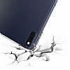 Dafoni Hummer Huawei MatePad Pro 10.8 Ultra Koruma Silikon Kenarl effaf Klf - Resim: 1