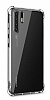 Dafoni Hummer Huawei P30 Pro Ultra Koruma Silikon Kenarl effaf Klf