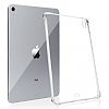 Dafoni Hummer iPad Air 2020 Ultra Koruma Silikon Kenarl effaf Klf - Resim 2