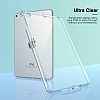 Dafoni Hummer iPad Mini 4 Ultra Koruma Silikon Kenarl effaf Klf - Resim: 2
