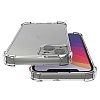 Dafoni Hummer iPhone 13 Mini 5.4 in Ultra Koruma Silikon Kenarl effaf Klf - Resim: 4