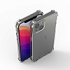 Dafoni Hummer iPhone 13 Mini 5.4 in Ultra Koruma Silikon Kenarl effaf Klf - Resim: 2