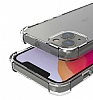 Dafoni Hummer iPhone 13 Ultra Koruma Silikon Kenarl effaf Klf - Resim: 1