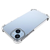 Dafoni Hummer iPhone 14 Plus Ultra Koruma Silikon Kenarl effaf Klf - Resim: 2