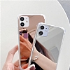 Dafoni Hummer Mirror iPhone 11 Aynal Gold Silikon Klf - Resim 1