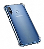 Dafoni Hummer Samsung Galaxy A20S Ultra Koruma Silikon Kenarl effaf Klf - Resim: 8