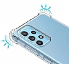 Dafoni Hummer Samsung Galaxy A23 Ultra Koruma Silikon Kenarl effaf Klf - Resim: 1